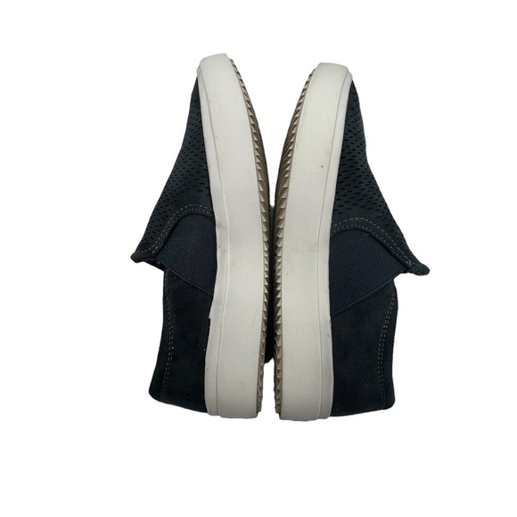 Dr Scholl's Blue Suede Wander Up Slip On Loafers Size 6 Women's - Picture 6 of 9